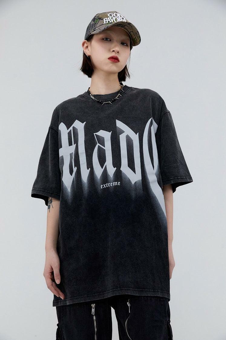 Grunge Aesthetic Extreme Tee - Y2K Inspired Vintage Style for Effortless Cool Looks