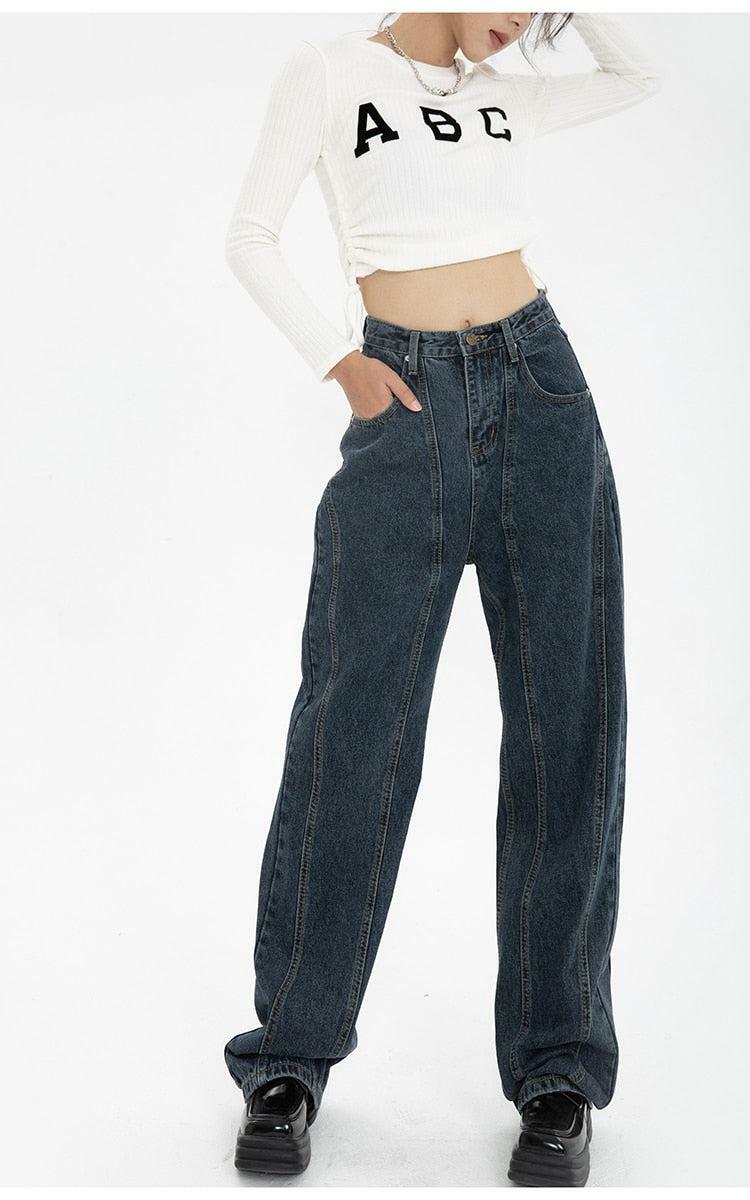 High-Waisted Wide Leg Jeans: Y2K Fashion Essential for Effortless Summer Style