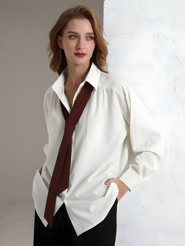 Light Academia Classic Shirt: Timeless Y2K Style for Effortless Summer Outfits