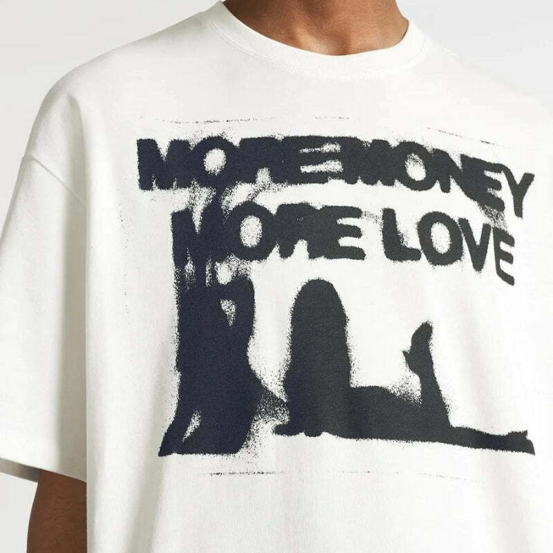 More Money More Love Y2K Graphic Tee - Trendy Summer Outfit for Effortless Style