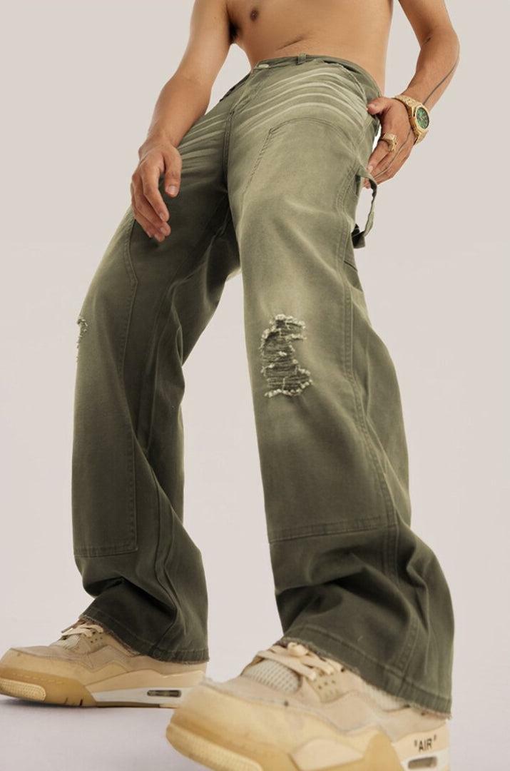 Trendy Mid Rise Distressed Baggy Jeans for Y2K and 90s Fashion Lovers