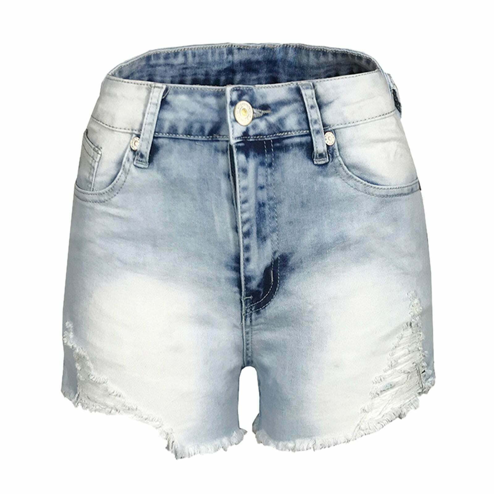 Trendy Y2K Denim Booty Shorts with Tassel for Coquette and Grunge Aesthetic Styles