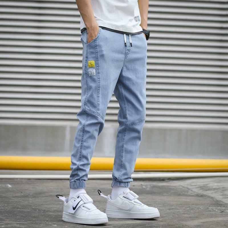 Trendy Y2K Slim Fit Jogger Jeans for Effortless Style and Comfort in Every Outfit