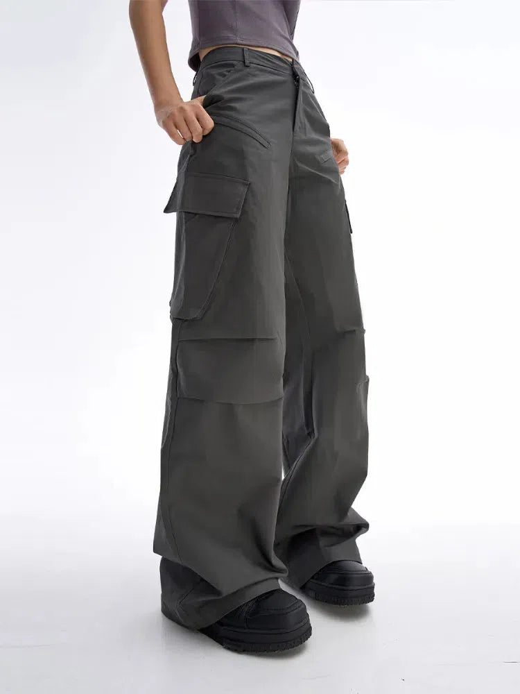 Trendy Y2K Streetwear Cargo Pants for Effortless Summer Style and Grunge Aesthetic