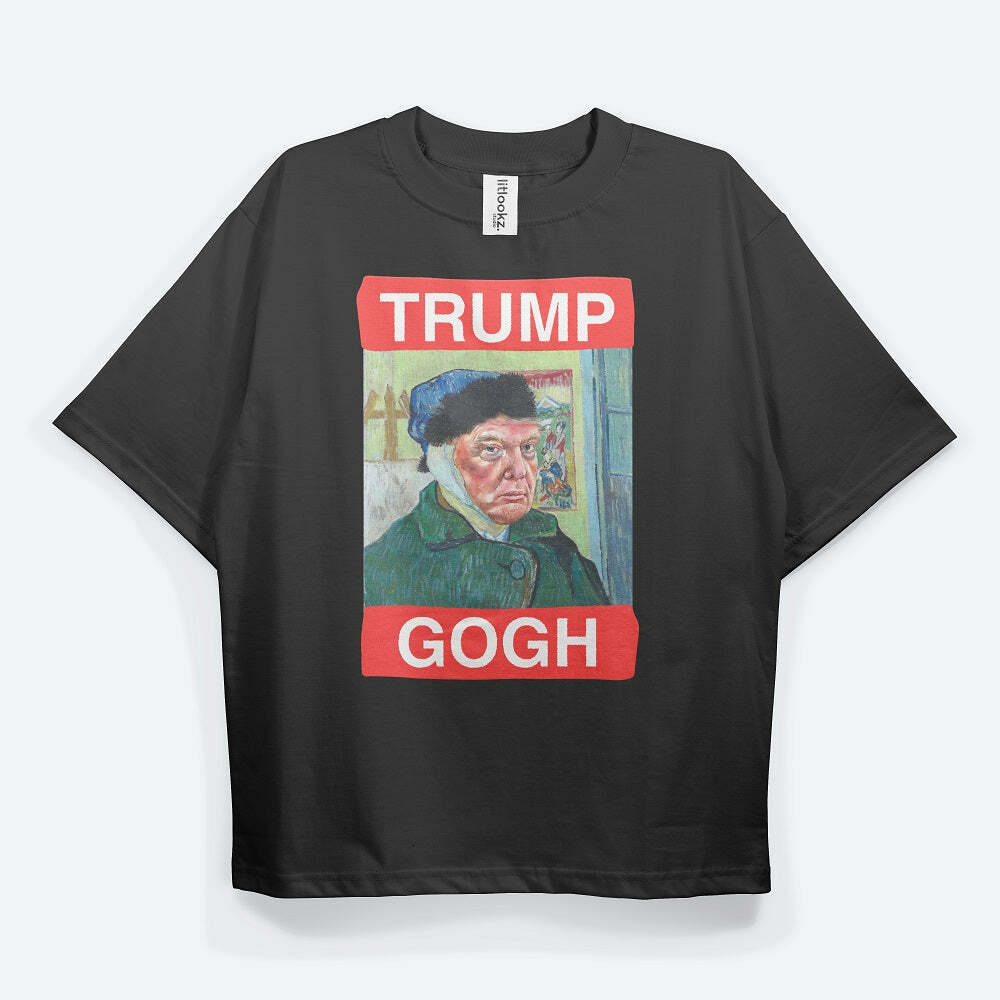 Tr*mp Gogh' Tee: Y2K-Inspired Graphic Tee for Trendy Summer Outfits and Aesthetic Vibes