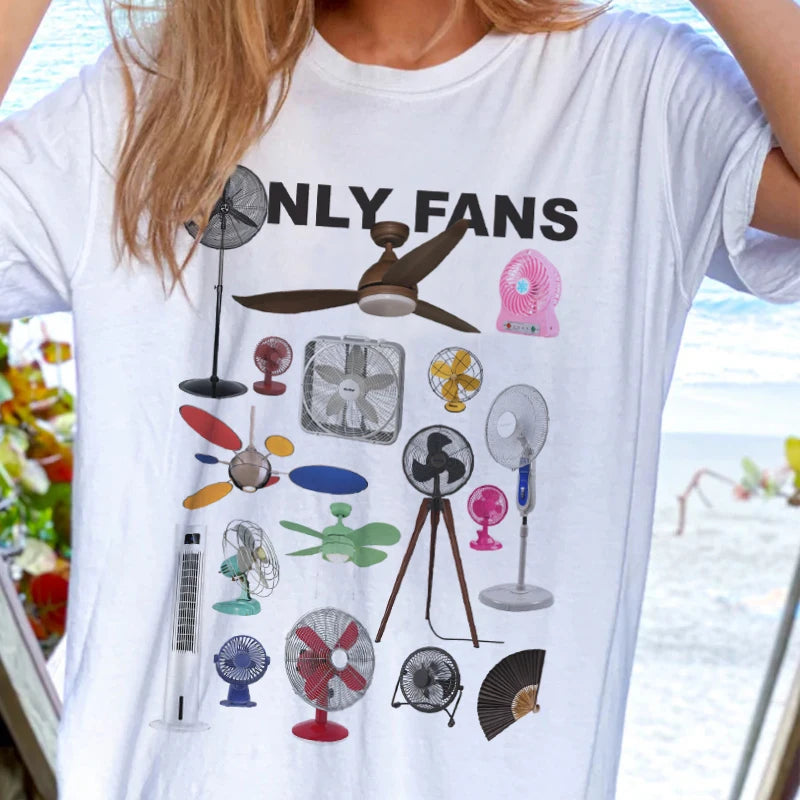 Y2K Aesthetic Only Fans Tee - Trendy Graphic Top for Summer Outfits & Casual Looks