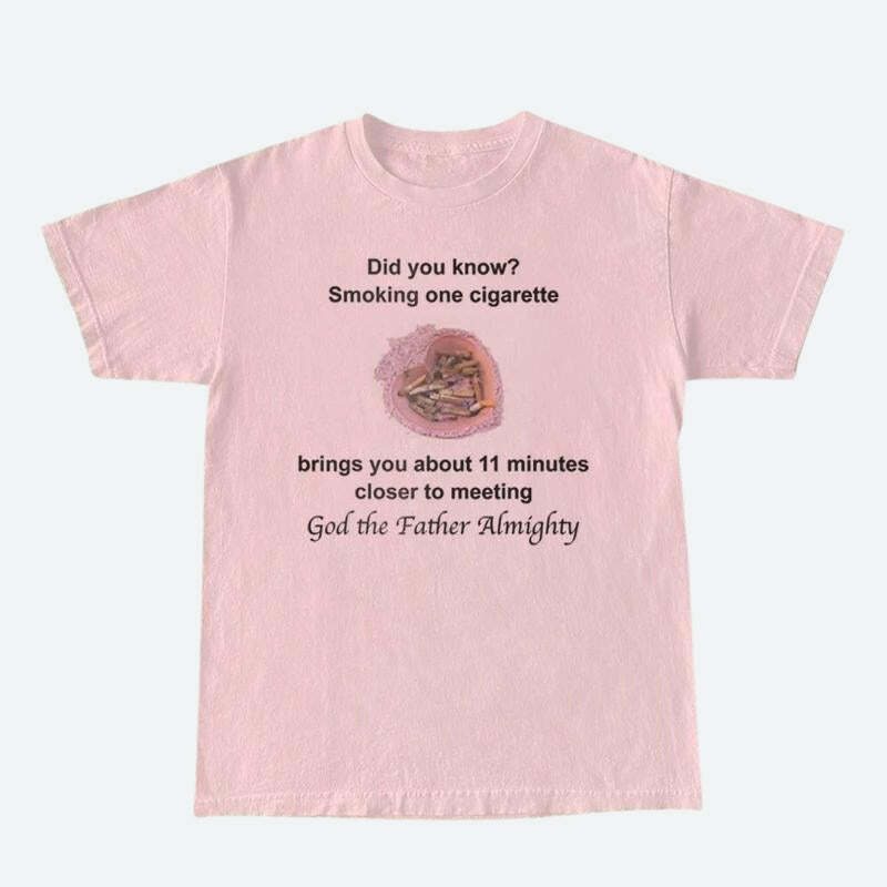 Y2K Grunge Aesthetic Tee - Vintage-Inspired God The Father Almighty Graphic Shirt