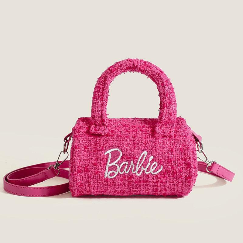 Y2K-Inspired Barbie Shoulder Strap Handbag for Trendy Summer Outfits and Aesthetic Looks