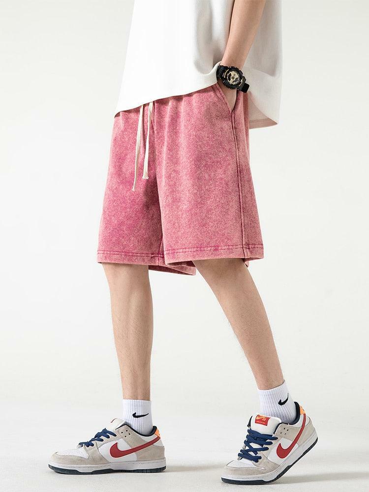 Y2K-Inspired Soft Boy Drawstring Waist Sweatshorts for Effortless Summer Style