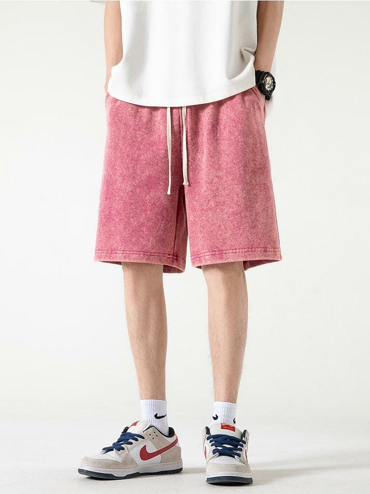 Y2K-Inspired Soft Boy Drawstring Waist Sweatshorts for Effortless Summer Style