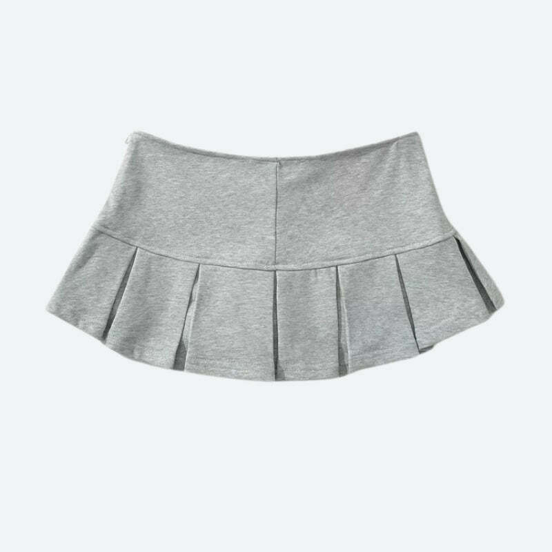 Y2K Pleated Micro Mini Skort - Trendy Summer Skirt for Cute Outfits & Aesthetic Vibes