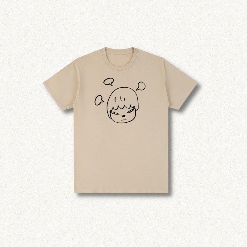 Yoshitomo Nara Graphic Tee - Y2K Aesthetic Top for Trendy Summer Outfits & Casual Looks